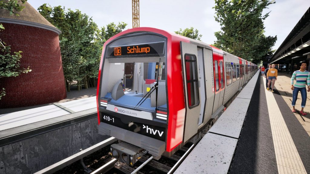 SWS Polizeieinsatz auf der Linie U3
