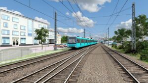 TSC U Bahn Frankfurt V2 Großbaustelle in Heddernheim