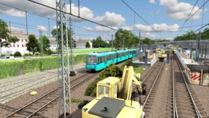 TSC U Bahn Frankfurt V2 Großbaustelle in Heddernheim
