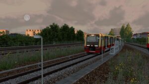 TSC S-Bahn Berlin S45: Morgens durch die Vorstadt