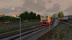 TSC S-Bahn Berlin S45: Morgens durch die Vorstadt