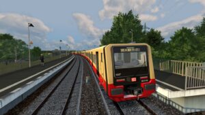 TSC S-Bahn Berlin S45: Morgens durch die Vorstadt