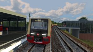 TSC S-Bahn Berlin S45: Morgens durch die Vorstadt