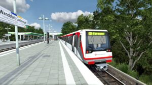 TSC U Bahn Hamburg Streckensanierung auf der U1