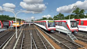 TSC U Bahn Hamburg Streckensanierung auf der U1
