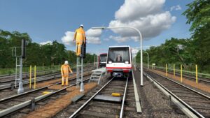 TSC U Bahn Hamburg Streckensanierung auf der U1