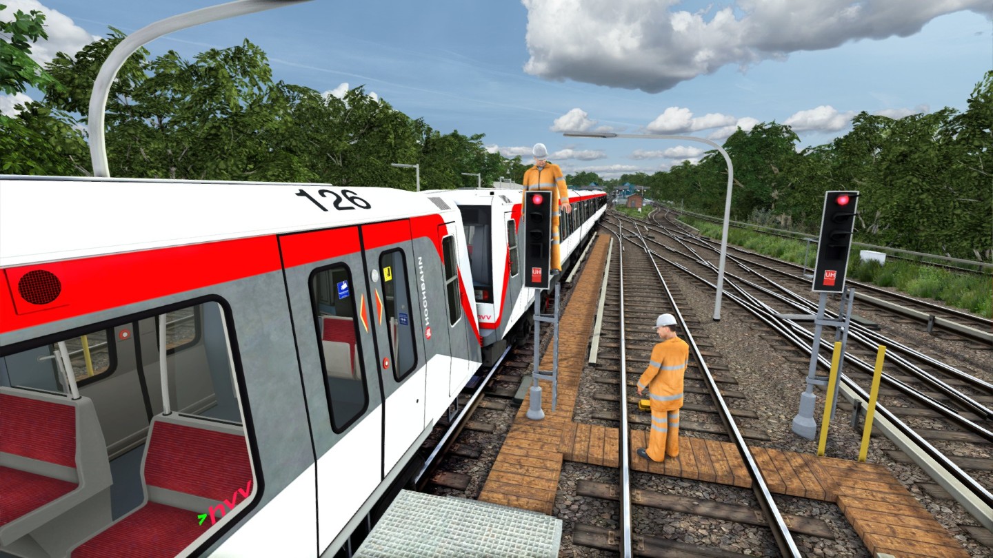 TSC U Bahn Hamburg Streckensanierung auf der U1