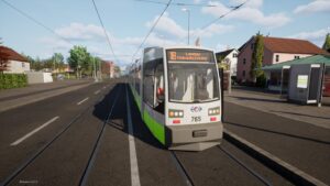 CTS -Tram ( Aus Tramau wurde Landau)