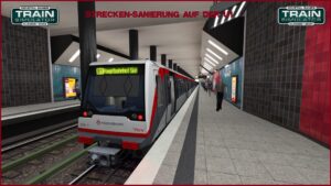 TSC U Bahn Hamburg Streckensanierung auf der U1