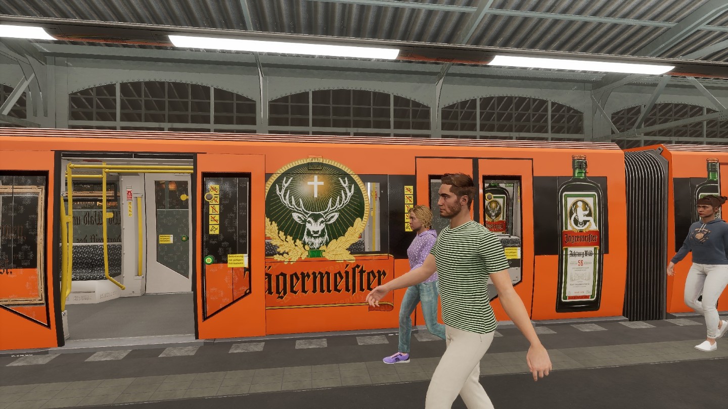 SubwaySim 2 – U‑Bahn Berlin | HK‑Triebzug mit Jägermeister & WM‑2026 Repaints