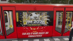 SubwaySim 2 – U‑Bahn Berlin | HK‑Triebzug mit Jägermeister & WM‑2026 Repaints
