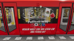 SubwaySim 2 – U‑Bahn Berlin | HK‑Triebzug mit Jägermeister & WM‑2026 Repaints