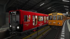 SubwaySim 2 – U‑Bahn Berlin | HK‑Triebzug mit Jägermeister & WM‑2026 Repaints