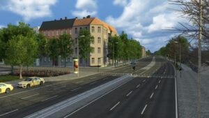 SBahn Berlin S46 bei Starkregen