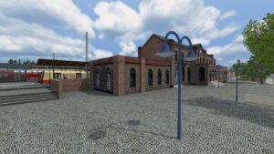 SBahn Berlin S46 bei Starkregen