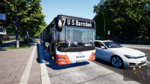 The Bus Linie M37 auf Spandau modern
